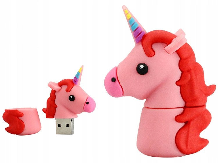 USB FLASH DRIVE FAST FLASH DRIVE ULTRA MEMORY PEN PENDANT UNICORN 32GB Packaging status original