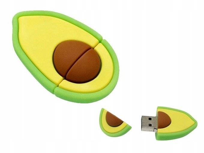 USB FLASH DRIVE FAST FLASH DRIVE ULTRA MEMORY PENDANT GIFT AVOCADO 32GB
