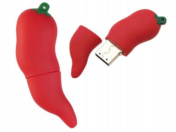 USB FLASH DRIVE FAST FLASH DRIVE ULTRA MEMORY PENDANT GIFT CHILLI 16GB Packaging status original