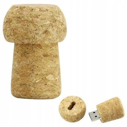 USB FLASH DRIVE FAST FLASH DRIVE ULTRA MEMORY PENDANT GIFT CORK 16GB