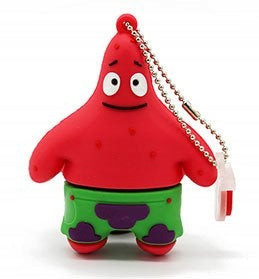 USB FLASH DRIVE FAST FLASH DRIVE ULTRA MEMORY PENDANT GIFT PATRYK 32GB Manufacturer code Patryk spongebob