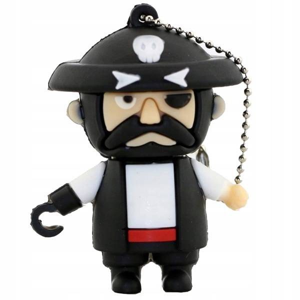 USB FLASH DRIVE FAST FLASH DRIVE ULTRA MEMORY PENDANT GIFT PIRATE 64GB Manufacturer code Pirat