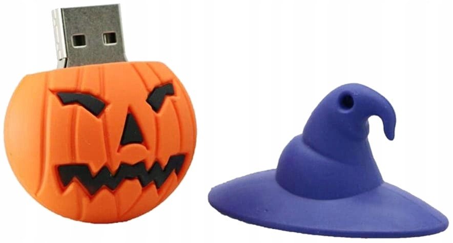 USB FLASH DRIVE FAST FLASH DRIVE ULTRA MEMORY PENDANT GIFT PUMPKIN 32GB Manufacturer code Dynia halloween