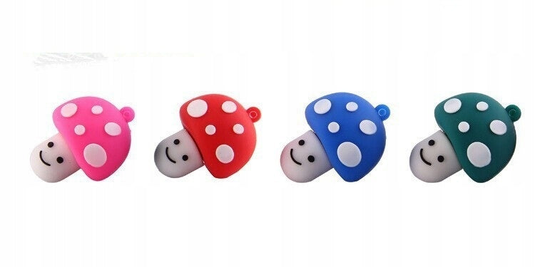 USB FLASH DRIVE MUSHROOM TOADSTOOL 4GB Color multicolor