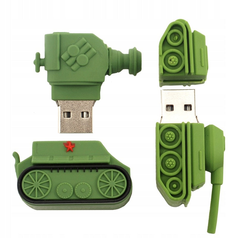 USB FLASH DRIVE TANK TANKS 8GB Color multicolor