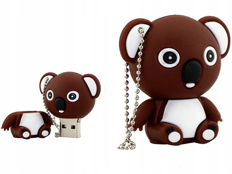 USB FLASH DRIVE ULTRA MEMORY PEN PENDANT GIFT BEAR 64GB Packaging status original