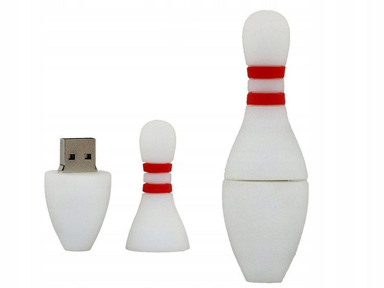 USB FLASH DRIVE ULTRA MEMORY PENDANT GIFT BOWLING 8GB Packaging status original