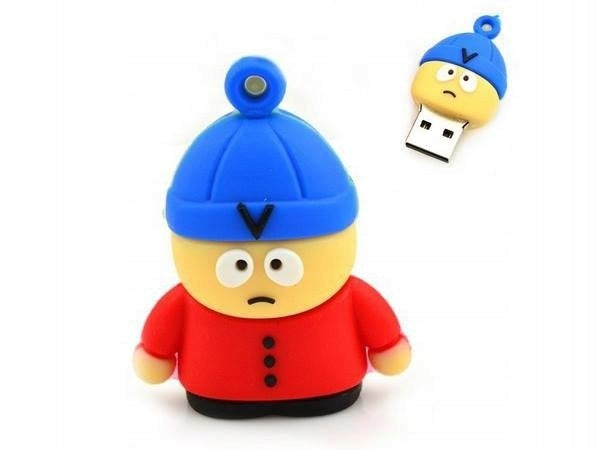 USB FLASH DRIVE ULTRA MEMORY PENDANT GIFT CARTMAN 32GB Packaging status original