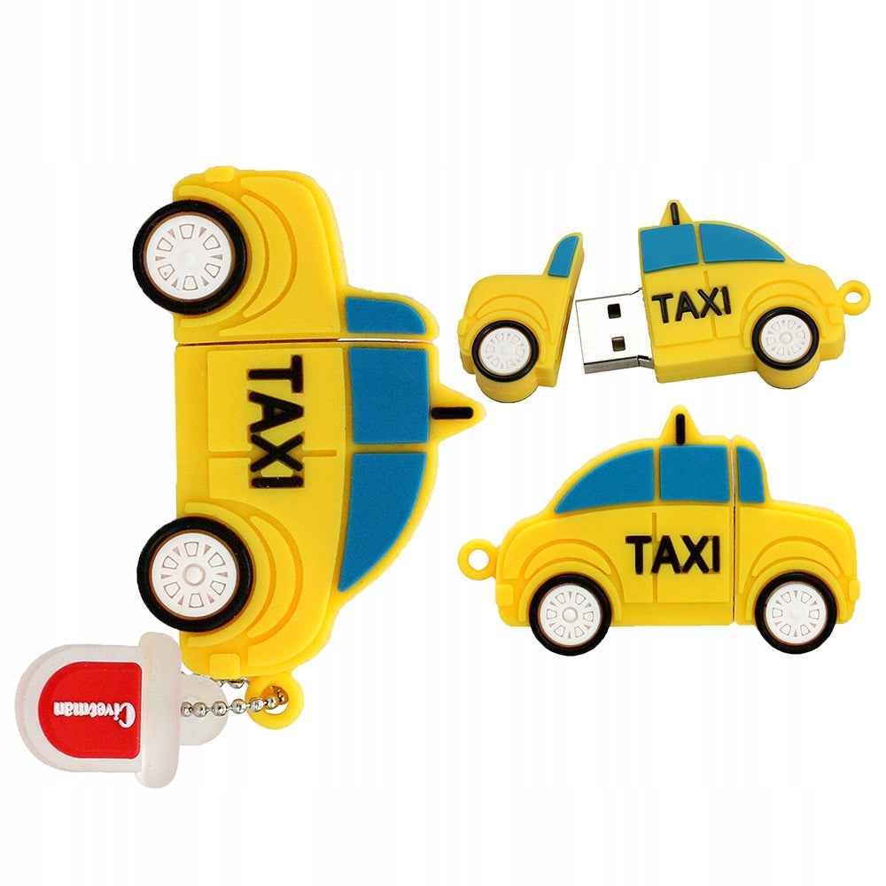 USB FLASH DRIVE YELLOW TAXI 4GB Capacity 8 GB