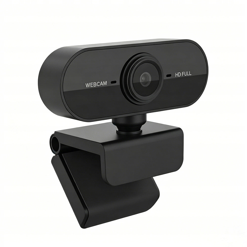 USB FULL HD CAMERA WITH MICROPHONE | LED BACKLIGHT FOR ONLINE CALLS