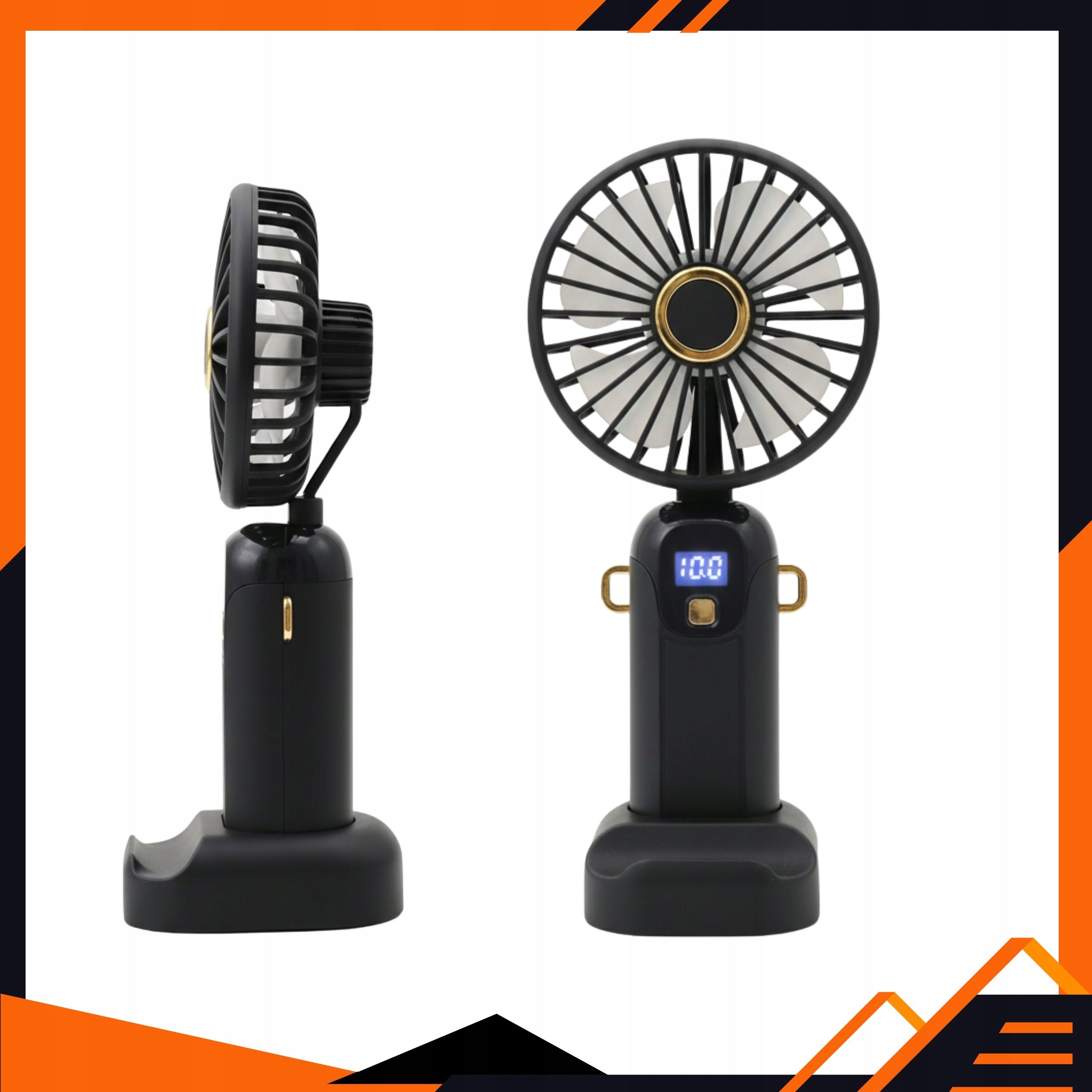 USB Fan Mini Fan Quiet Portable Modern 5 Vent Modes Fan type table