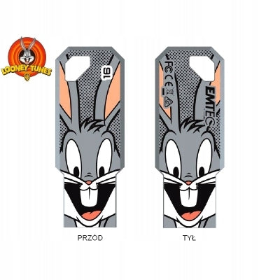 USB Flash Drive 16GB Looney Tunes Bugs Packaging status original