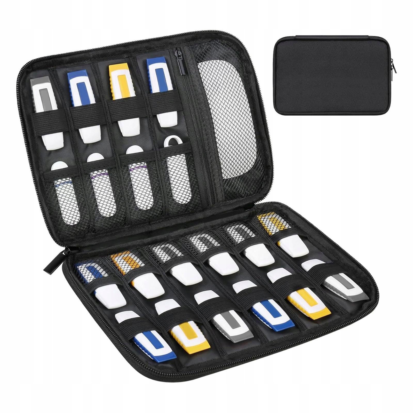 USB Flash Drive Case Shockproof Thumb Drive Holder Case USB Case Portable Model Electronic Accessories Organizer