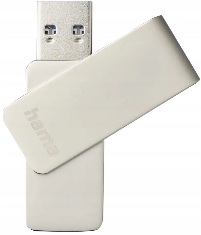 USB Flash Drive Hama Rotate Pro USB Stick 256GB Rotating USB 3.0 silver Color silver