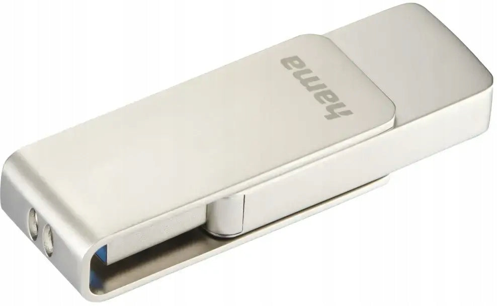 USB Flash Drive Hama Rotate Pro USB Stick 256GB Rotating USB 3.0 silver x2 Brand Hama