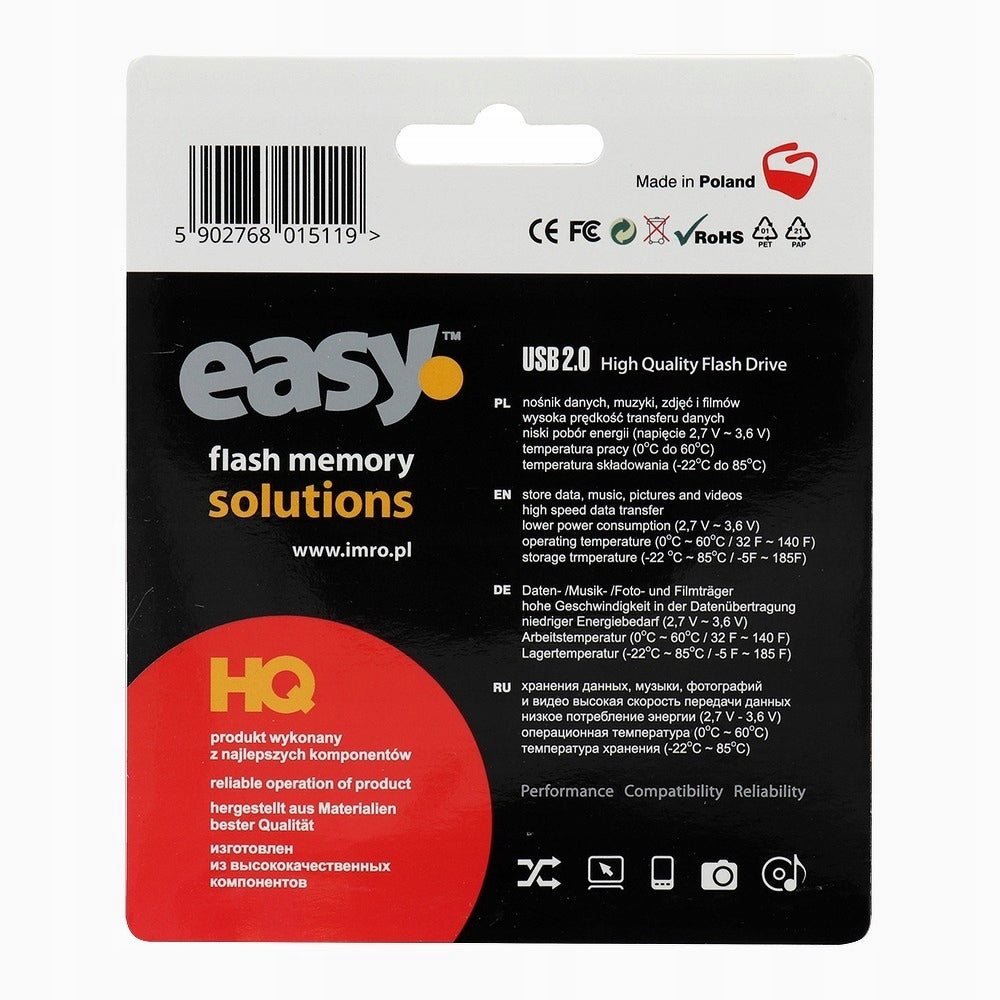 USB Flash Drive IMRO EASY 32GB Color black