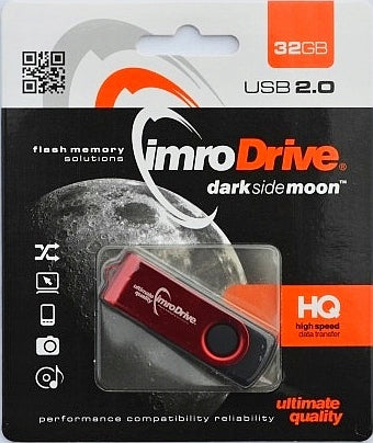 USB Flash Drive Portable 32GB USB 2.0 Imro Axis Metal