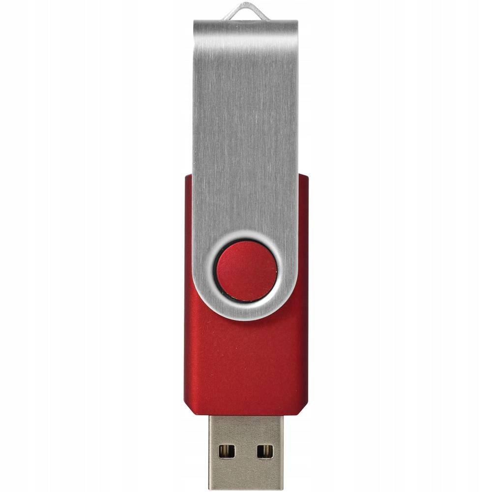 USB Flash Drive Rotate Basic 16GB 12371303 Red Color red
