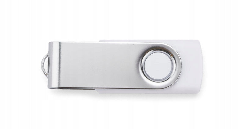 USB Flash Drive TWISTER 16 GB white Brand Blue Collection