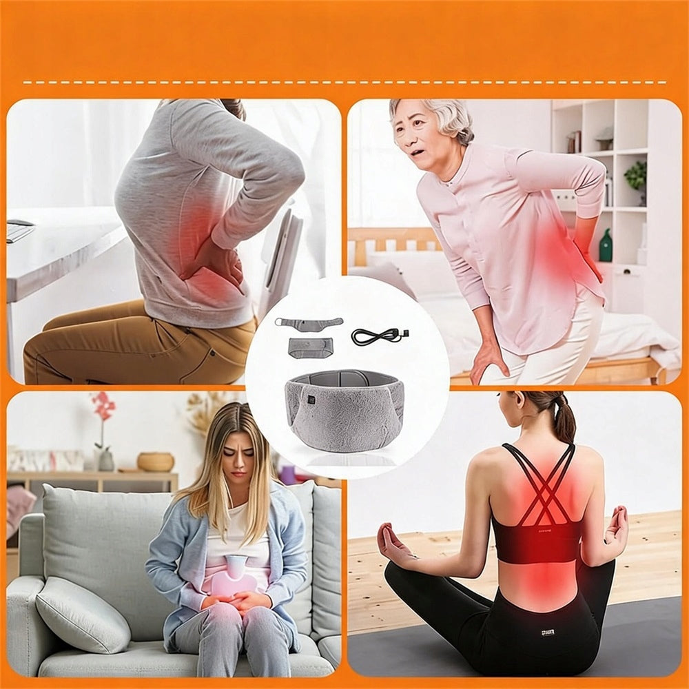 USB HEATING BELT WITH TEMPERATURE CONTROL FOR BACK NECK AND ABDOMEN Brand no brand