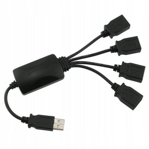 USB HUB 4 PORTS SPLITTER FOR LAPTOP POWER SUPPLY Packaging status original
