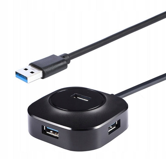 USB HUB PORT SPLITTER CABLE 100CM USB 3.0