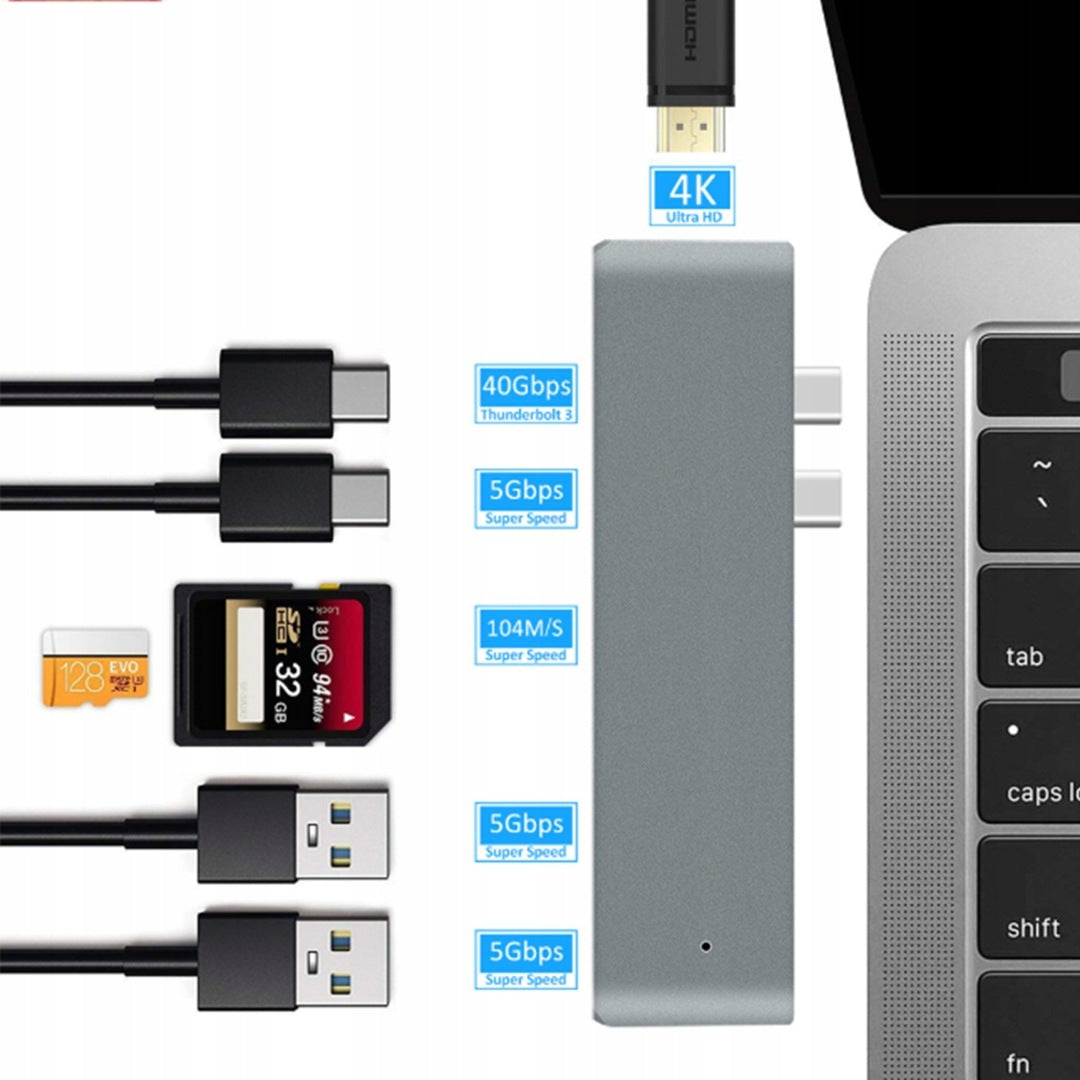 USB HUB Splitter FOR MacBOOK AJH-712 Manufacturer BOUNN