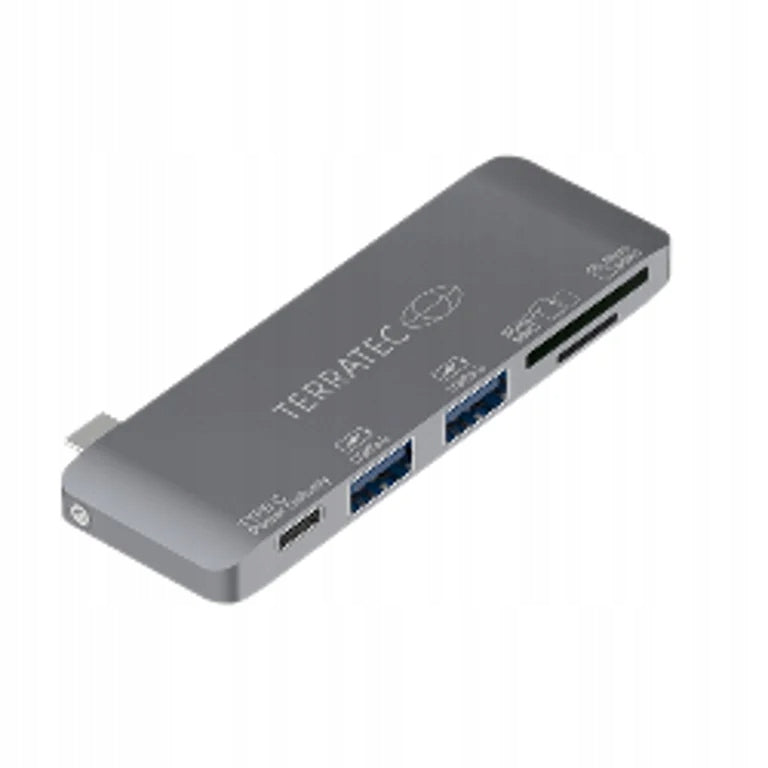 USB HUB TerraTec Connect C7 1x SD 1x USBC PD 1x microSD + 2x USBA 3.0
