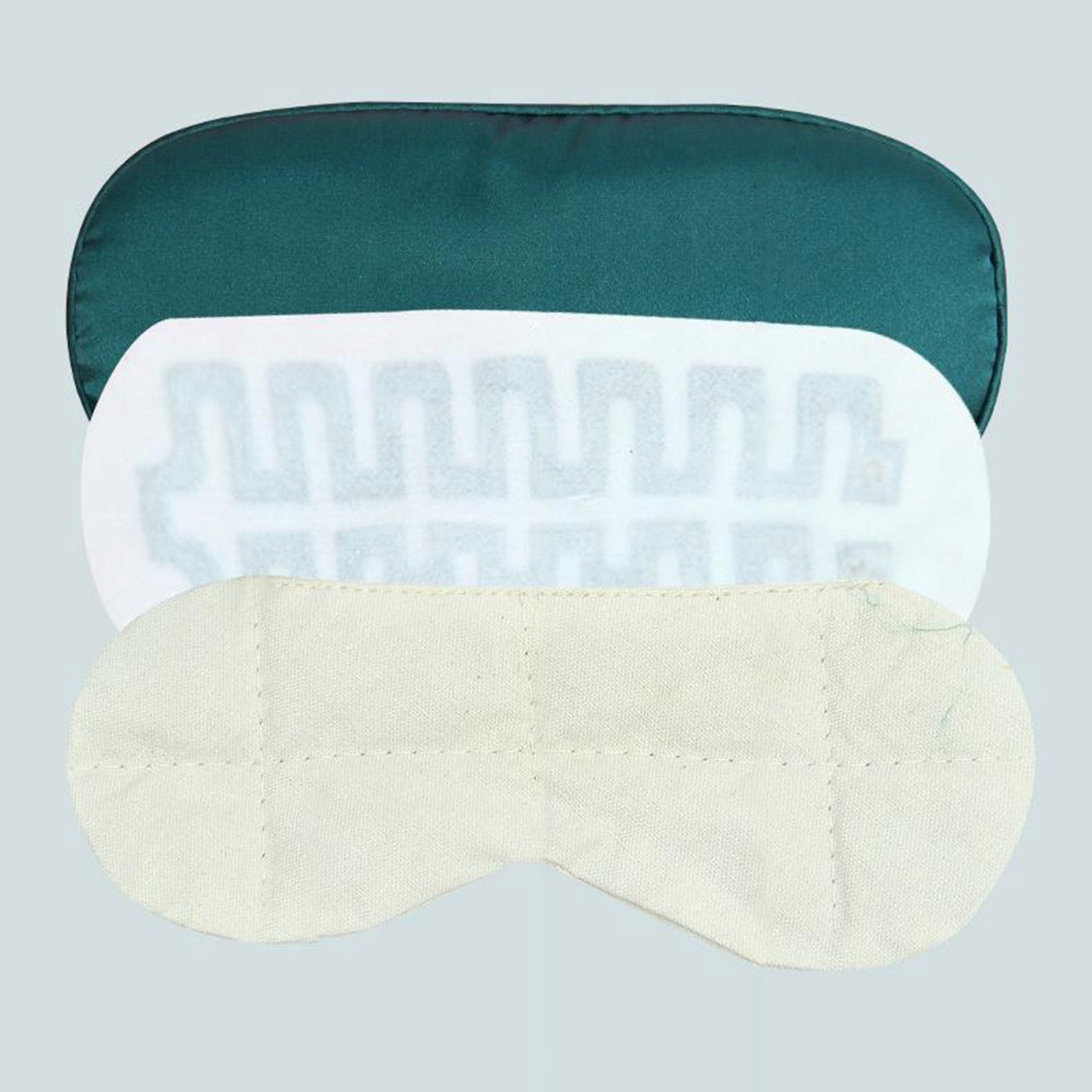 USB Heated Eye Mask Temperature Control for Dry Eyes Treatment Green Medical device no
