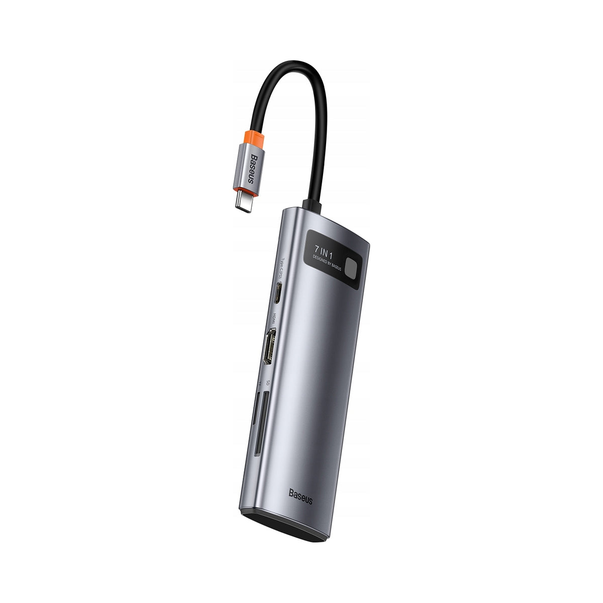 USB Hub Baseus 7in1 USB-C Hub (2xUSB 3.0, HDMI, USB-C PD)