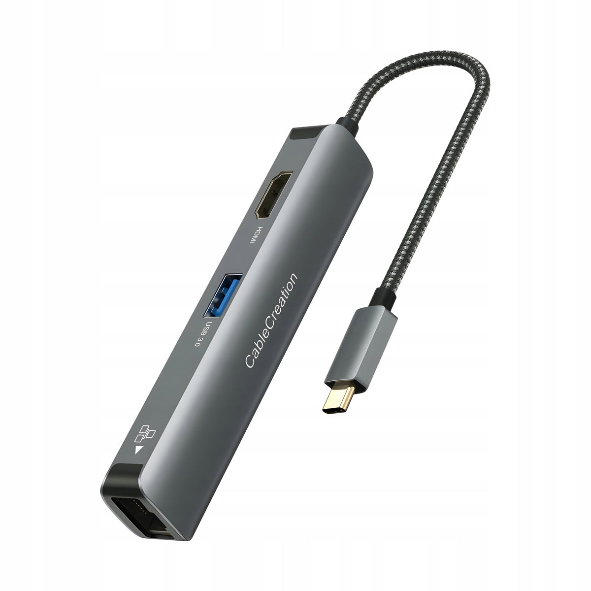 USB Hub CableCreation HUB ADAPTER MACBOOK RJ 5in1 SPLITTER 5 Ports
