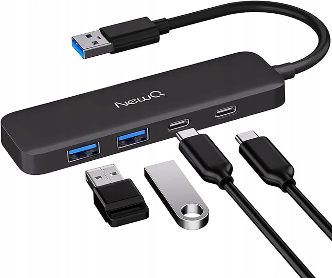 USB Hub NEWQ 4 Ports Adapter