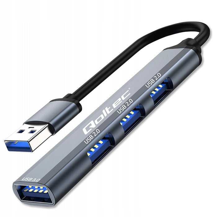 USB Hub Qoltec 53790 4 ports