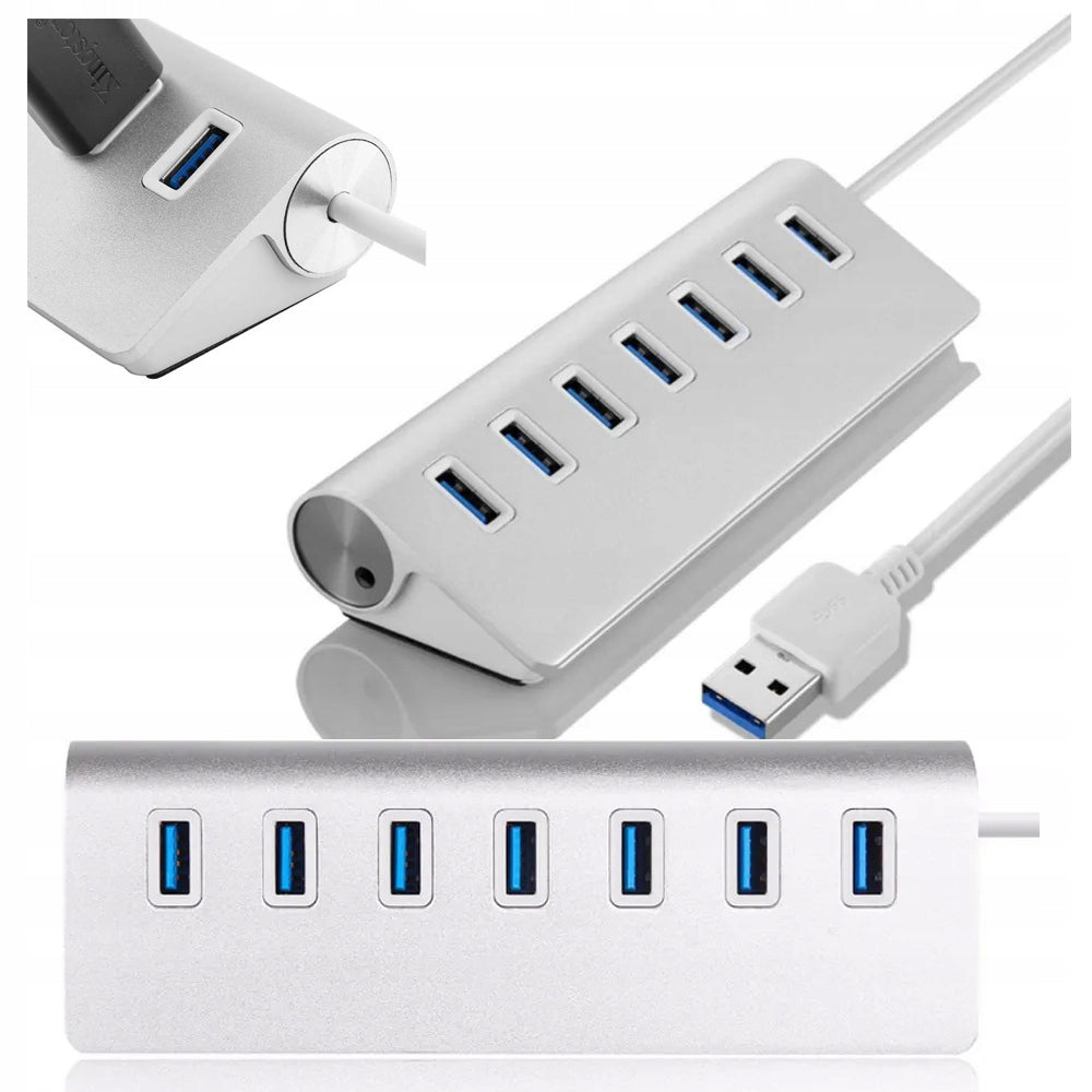 USB Hub Ruffberg Aluminum HUB 7x USB 3.0 7 Ports