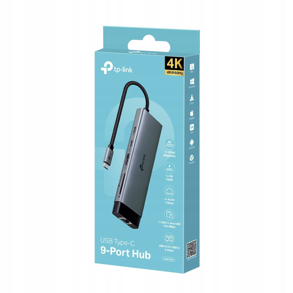 USB Hub TP-Link UH9120C 9 portů Manufacturer TP-Link