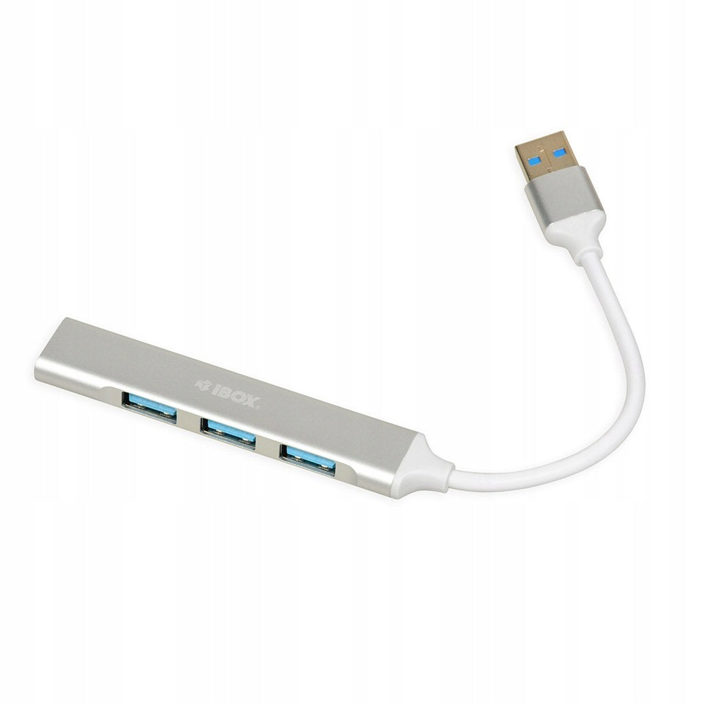 USB Hub iBOX IUH3FAS - 1x USB 3.0 + 3x USB 2.0 Packaging status original