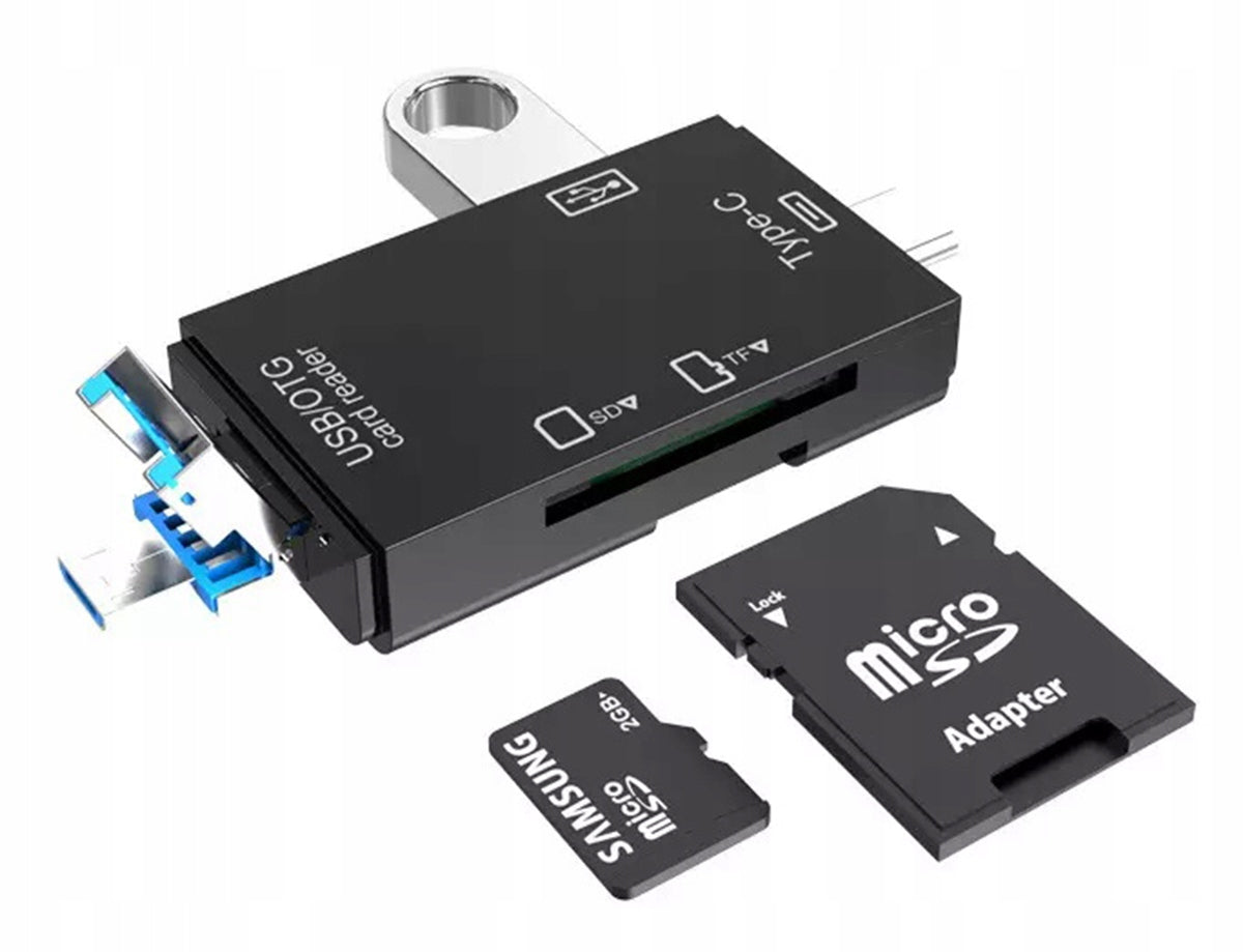 USB MICRO USB C micro SD MEMORY CARD READER for Tablet Laptop Smartphone