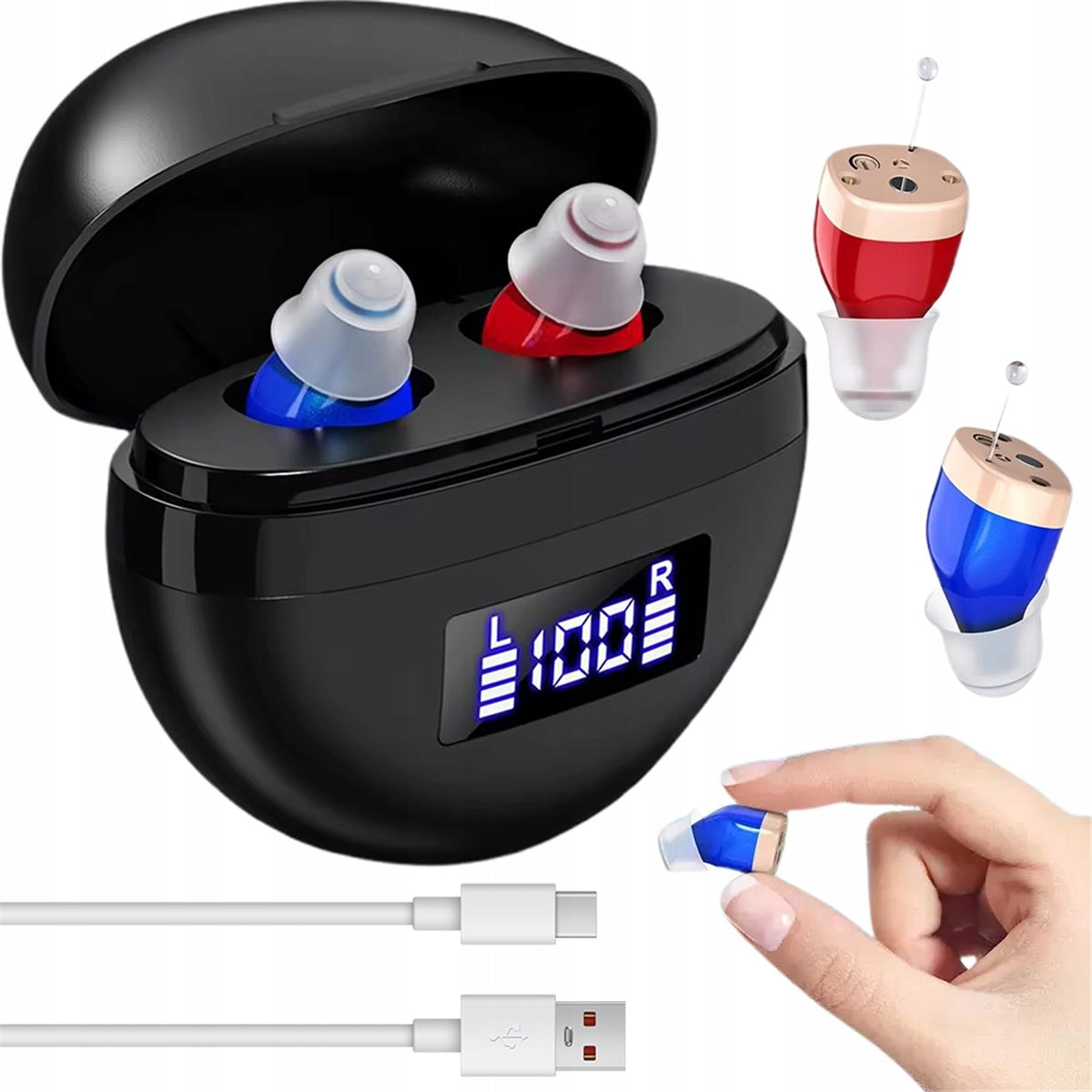 USB MINI DIGITAL AMPLIFIER WITH 300MAH BATTERY AND VOLUME CONTROL Packaging status original