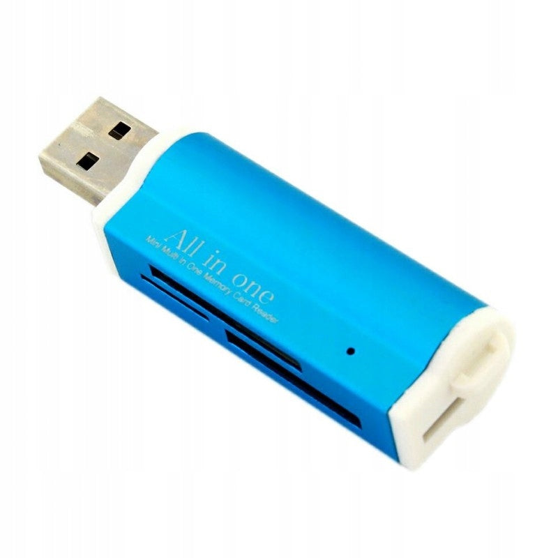 USB Multi SD SDHCSDXC microSD Memory Card Reader