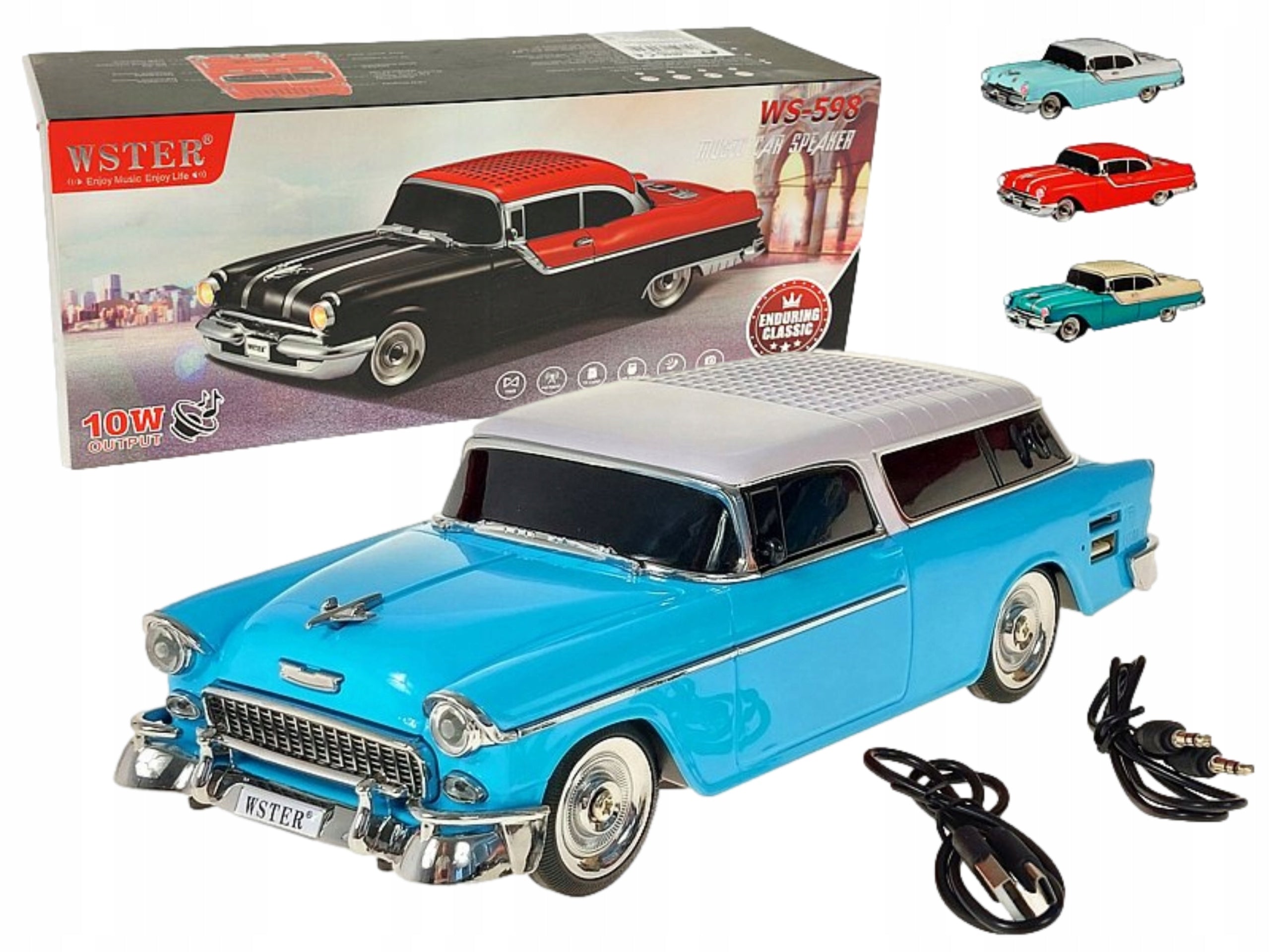 USB Portable Bluetooth Speaker ADAR 10 W Car Shaped