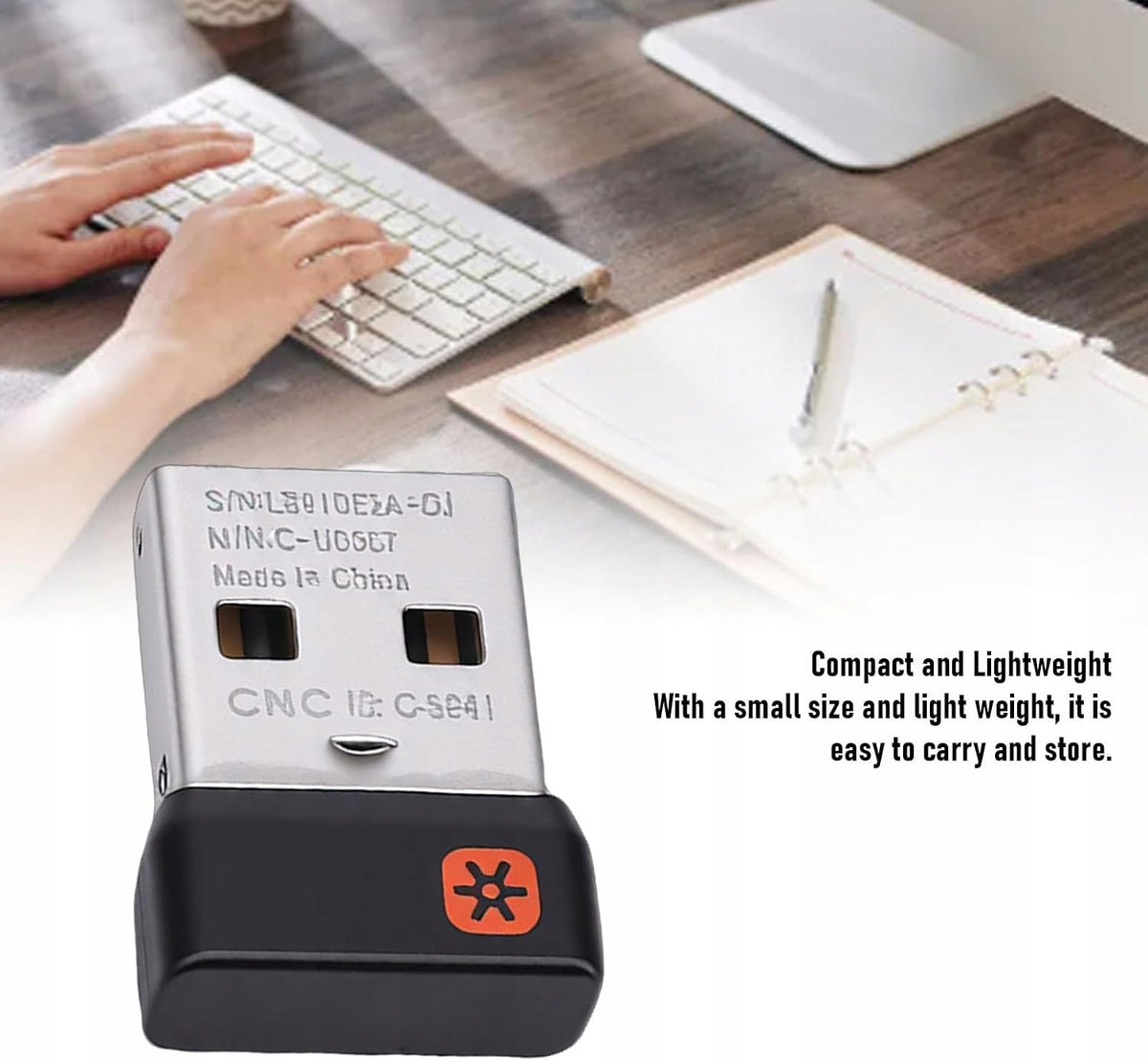 USB RECEIVER UNIFIED FOR KEYBOARD AND MOUSE PLUG AND PLAY Manufacturer OP