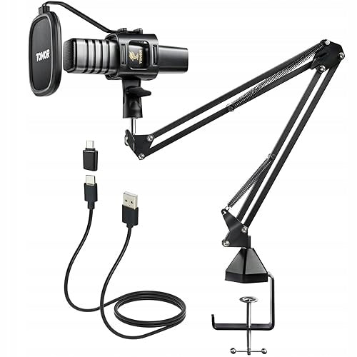 USB RGB MICROPHONE CARDIOID CAPACITIVE PC ZE for Home Manufacturer code Bez marki
