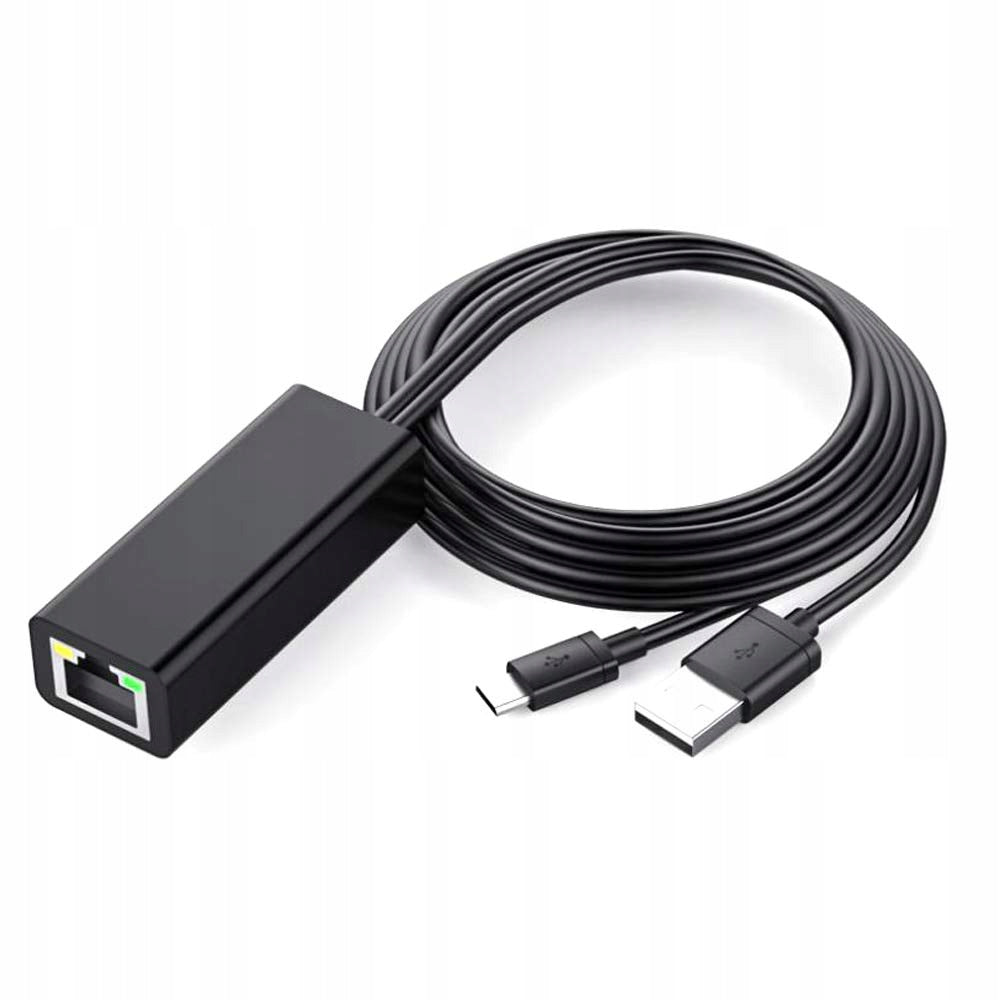 USB-RJ45 ETHERNET PLUG-AND-PLAY ADAPTER CONNECTION FOR FIRE TV STICK