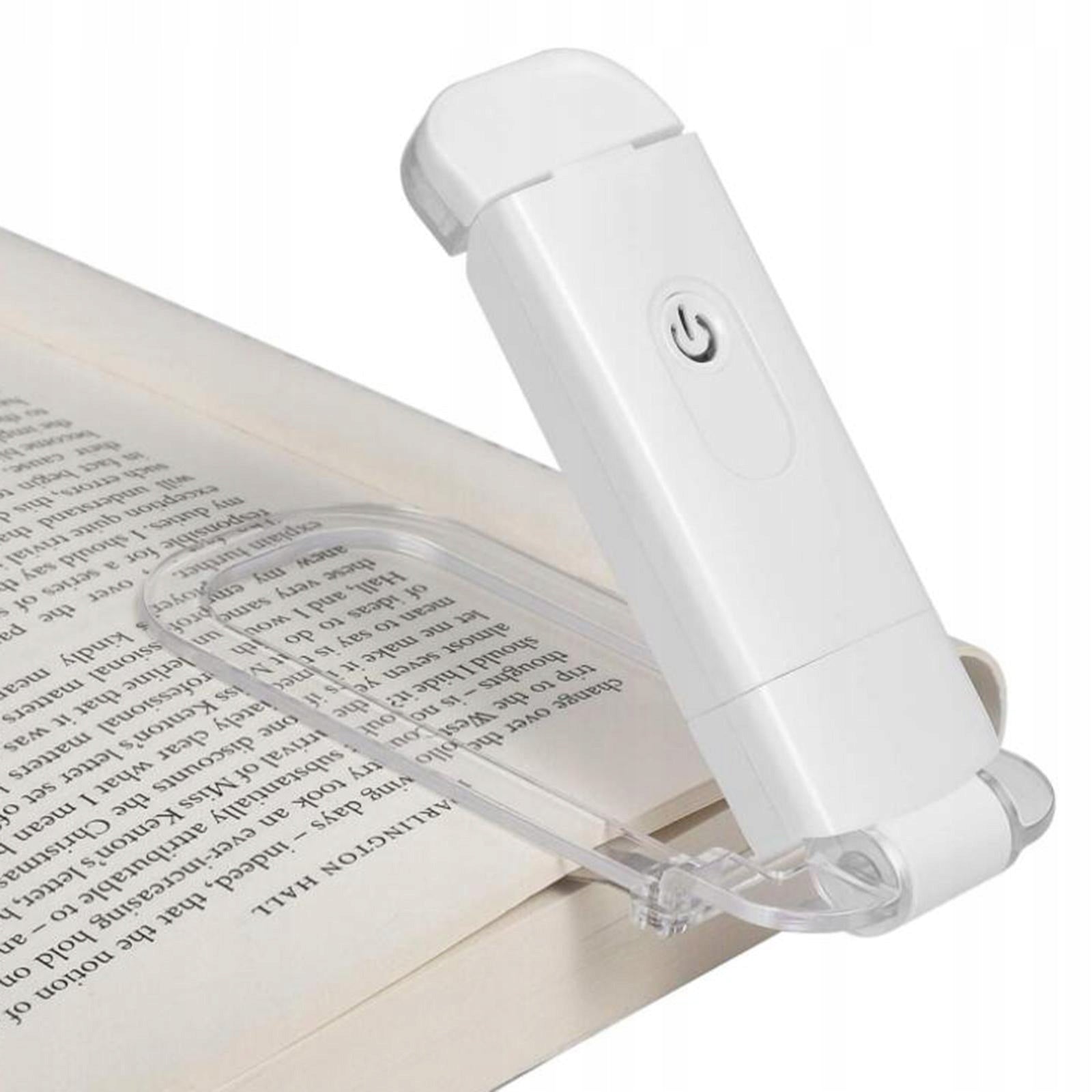 USB Reading Lamp, LED, Book Lamp, Clipped on Desk Lamps, 2 Brightness Medical device no