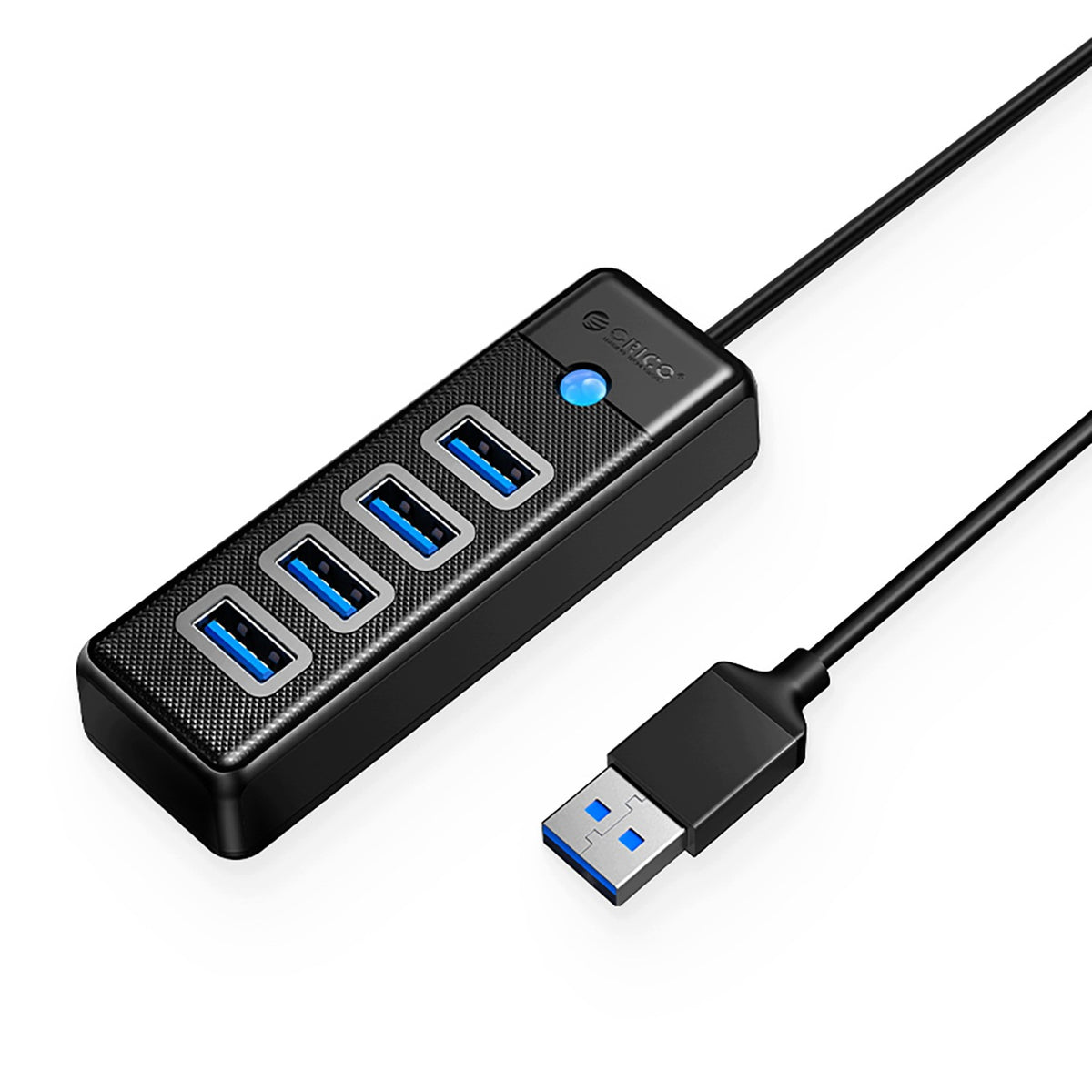 USB SPLITTER 3.0 4 PORTS HUB ORICO PW4U-U3 COMPACT FOR OFFICE AND HOME