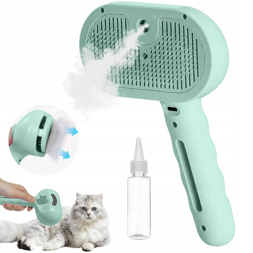 USB STEAM COMB FOR CAT AND DOG – FOR GROOMING AND CLEANING HAIR