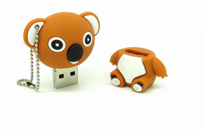 USB STICK 3.0 USB 8 GB BROWN KOALA BEAR IS PL24H