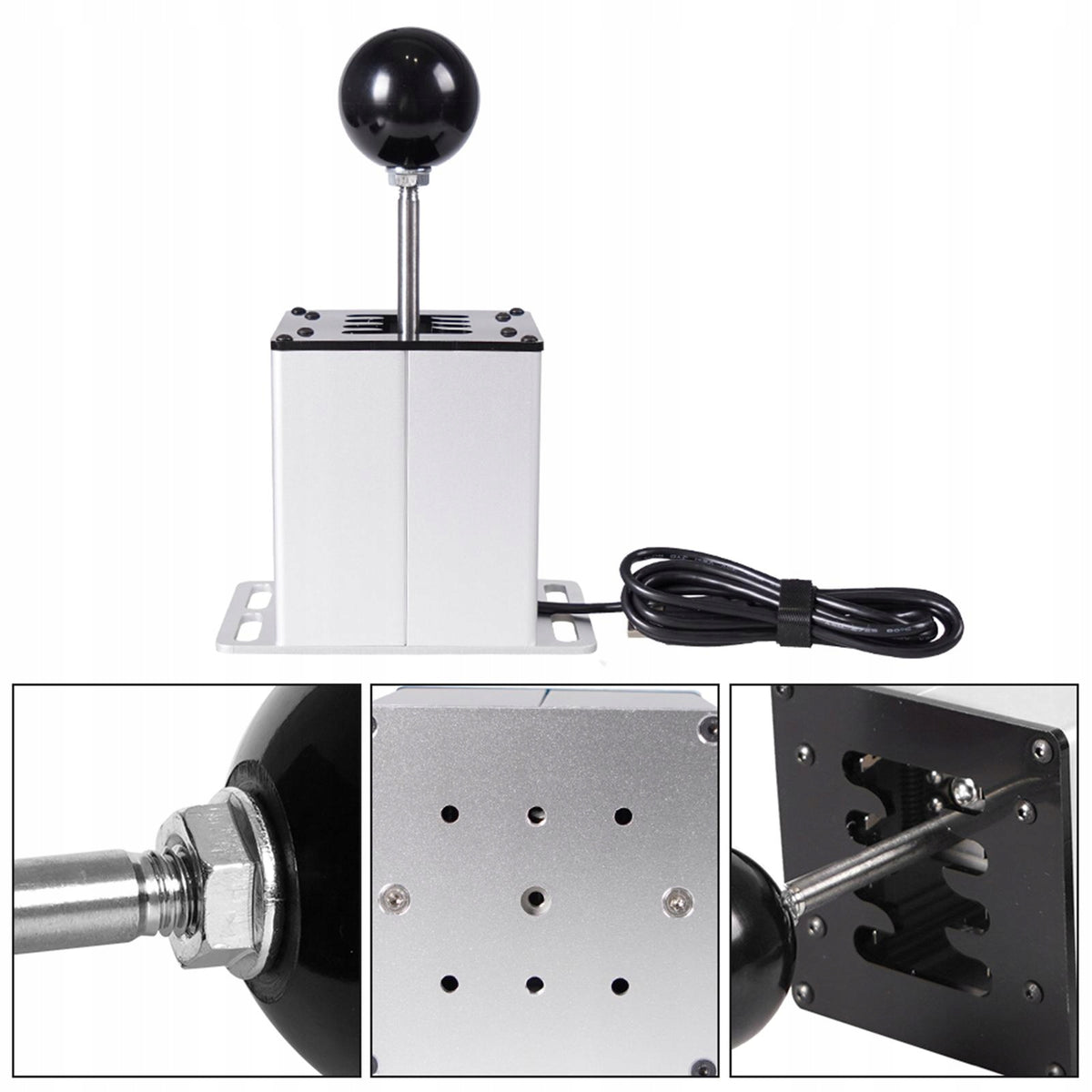 USB Simulator Shifter Win10 Win7 XP H Gear Shifter Fit for Logitech 7+R Brand no brand