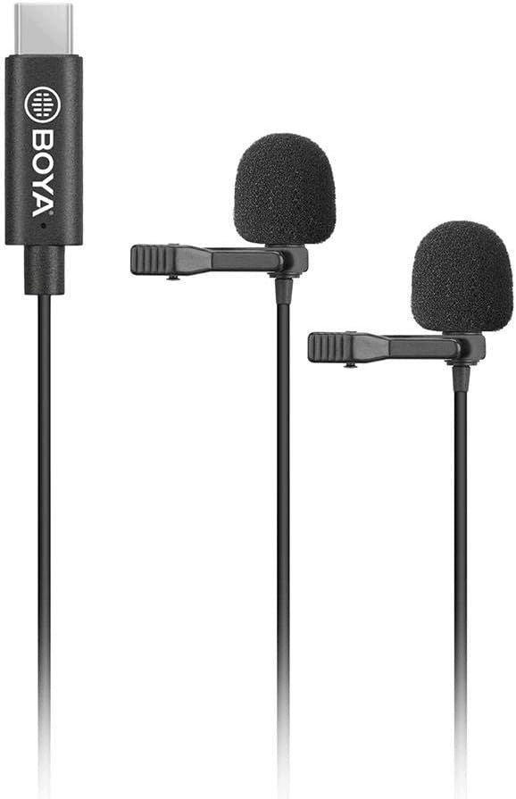 USB Type-C Microphone BOYA BY-M3D, 6 m Length, Omnidirectional
