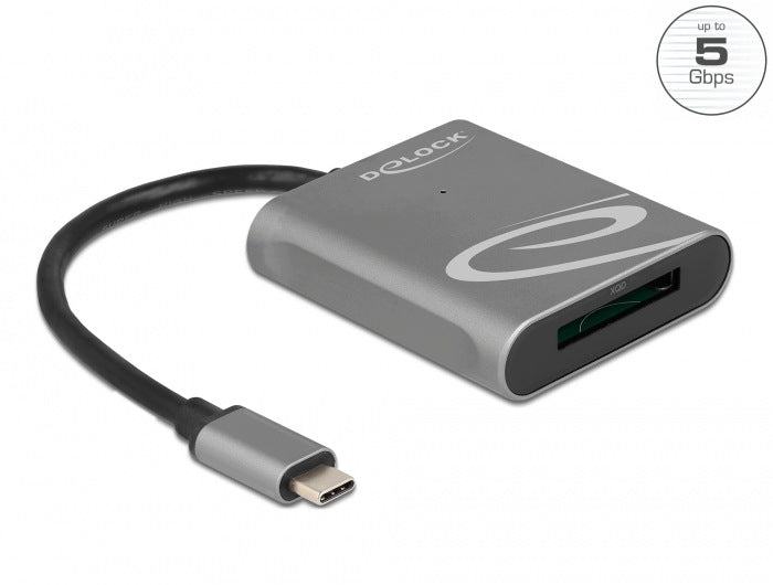 USB Type-C card reader for XQD 2.0 Delock 91741 cards